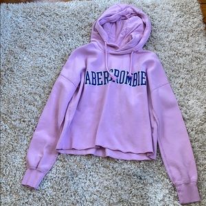 Abercrombie cropped hoodie